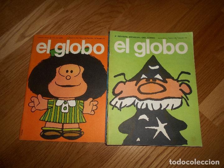 Coleccionismo de Revistas y Peri&oacute;dicos: LOTE EL GLOBO REVISTA MENSUAL DEL COMIC 1974 N&ordm;S 1 , 2, 10, 15 ,16 ,17 ,18 , 20 , 21 BUEN ESTADO