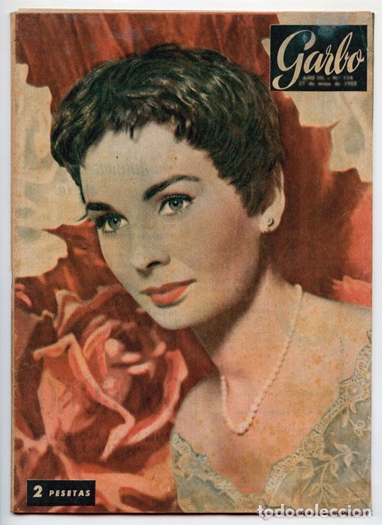 Collection Magazines and Newspapers: GARBO - 1955 - JEAN SIMMONS, SANDRY KHAN, SUSAN HAYWARD