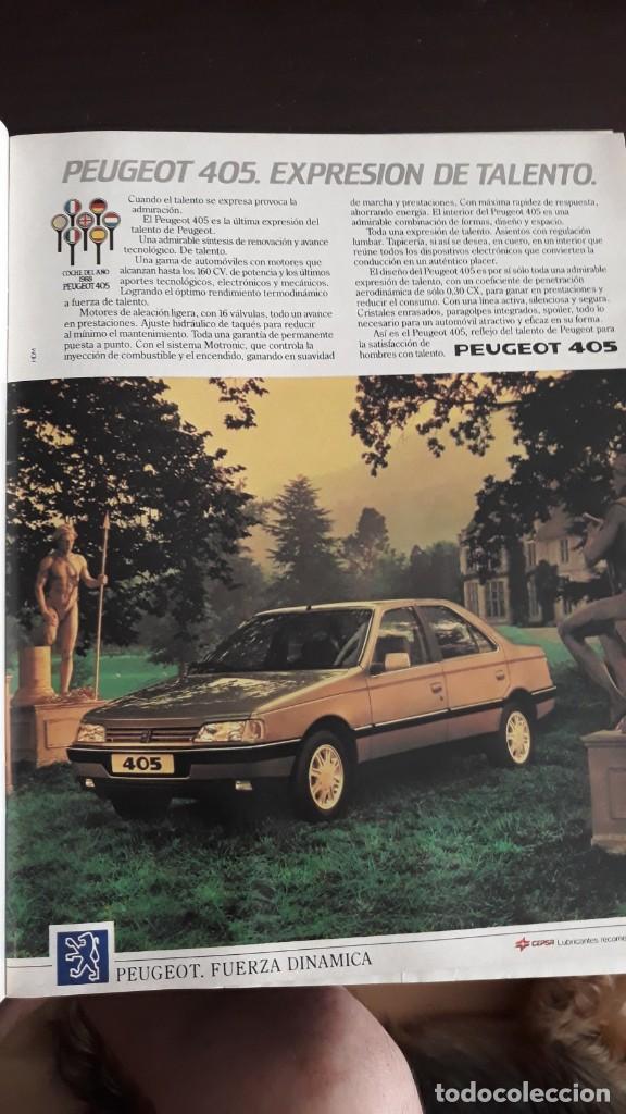 Coleccionismo de Revistas y Peri&oacute;dicos: anuncio peugeot 405