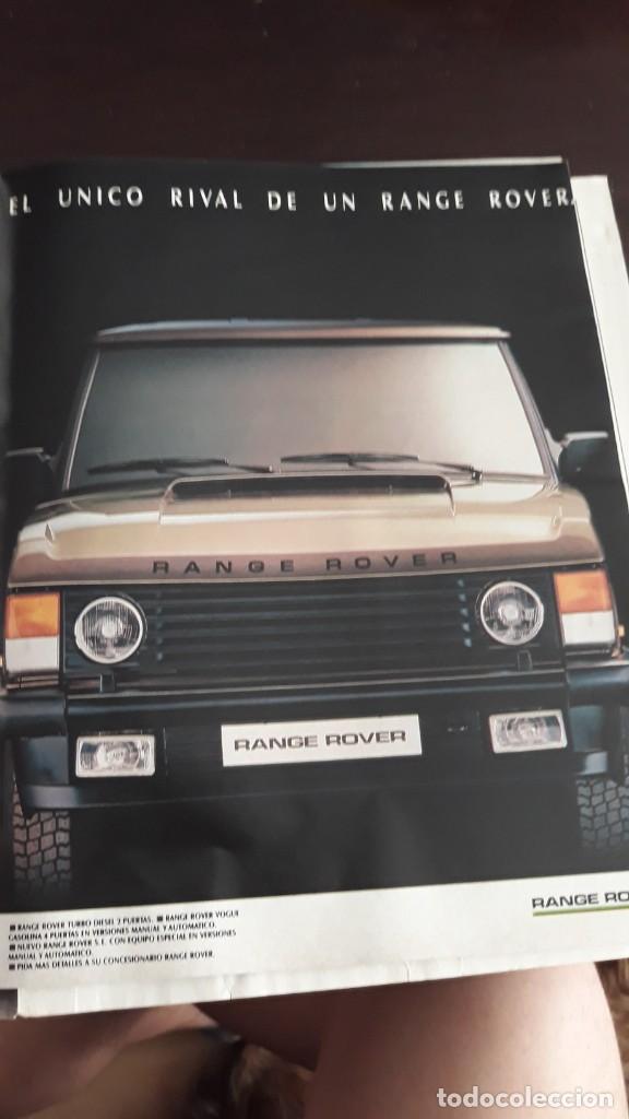 Coleccionismo de revistas y peri&oacute;dicos: anuncio range rover