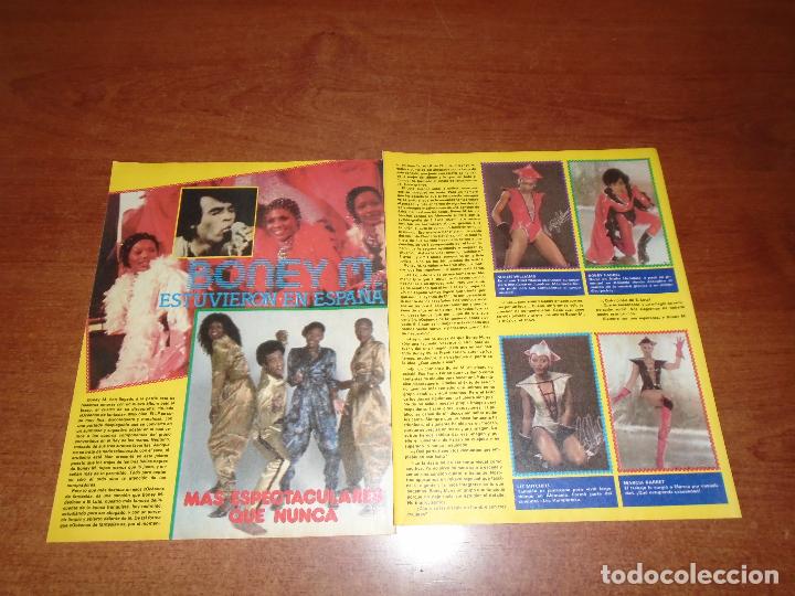 Coleccionismo de revistas y peri&oacute;dicos: RETAL PRENSA 1979: BONEY M. ESTUVIERON EN ESPA&Ntilde;A