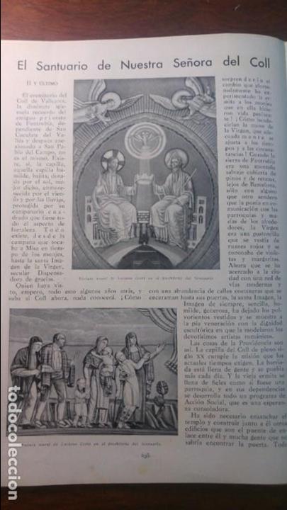 Colecionismo de Revistas e Jornais: SANTUARI DE NOSTRA SENYORA DEL COLL AVILES VIRGEN DE SONSOLES ASESINATO CALVO SOTELO A&Ntilde;O 1936