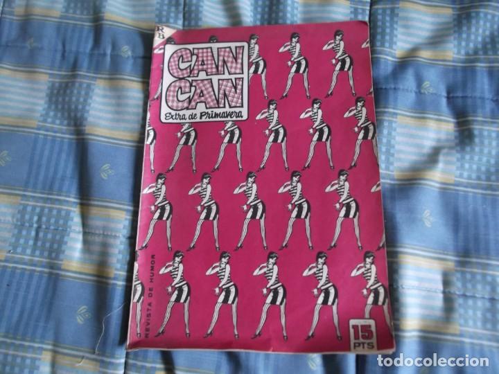 Coleccionismo de Revistas y Peri&oacute;dicos: REVISTA CAN CAN EXTRA PRIMAVERA 1966