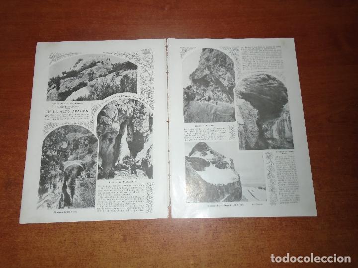 Coleccionismo de Revistas y Peri&oacute;dicos: RETAL PRENSA 1911 ALTO ARAG&Oacute;N. VALLE VID. PTE. DE SAN URBEZ. PONDERABIELLA. BCO. DE PARDINA. HUESCA