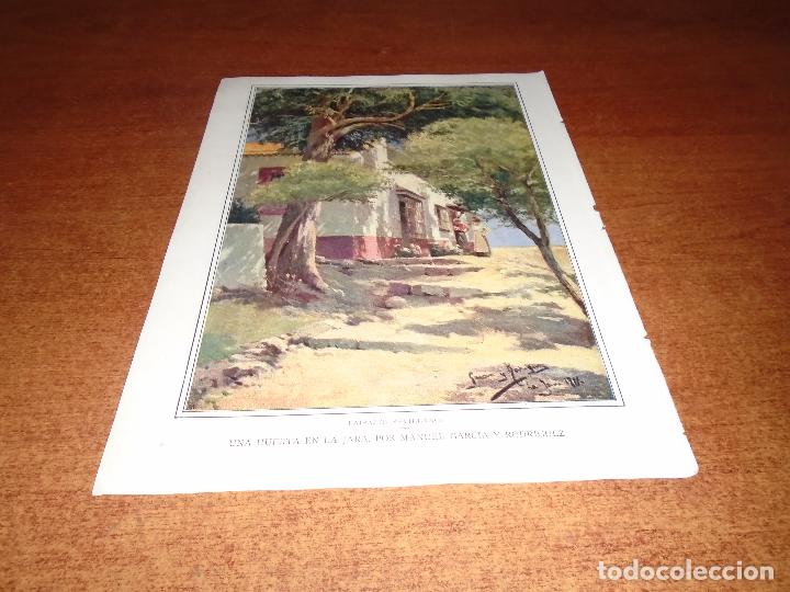 Collectionnisme de Revues et Journaux: RETAL PRENSA 1911 PAISAJE SEVILLA LA JARA. LA MUSA DE LOS CAMPOS POR J. ORTIZ DE PINEDO