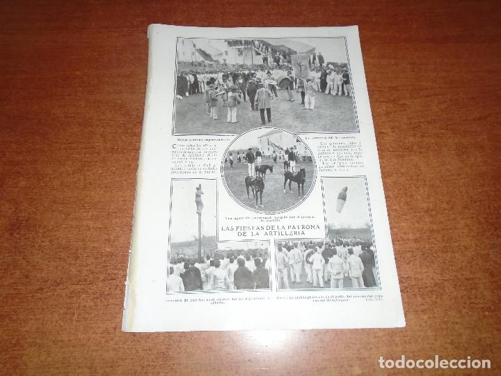 Collectionnisme de Revues et Journaux: RETAL PRENSA 1911 PATRONA ARTILLER&Iacute;A. OBISPO MADRID-ALCAL&Aacute;. COMISI&Oacute;N INTERNACIONAL FERROCARRILES