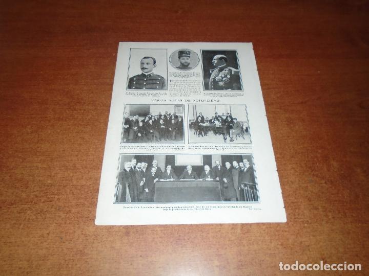 Collectionnisme de Revues et Journaux: RETAL PRENSA 1911 MIGUEL PRIMO DE RIVERA ASCENSO A GENERAL. JOS&Eacute; ECHEGARAY. GABRIEL DE OROZCO.