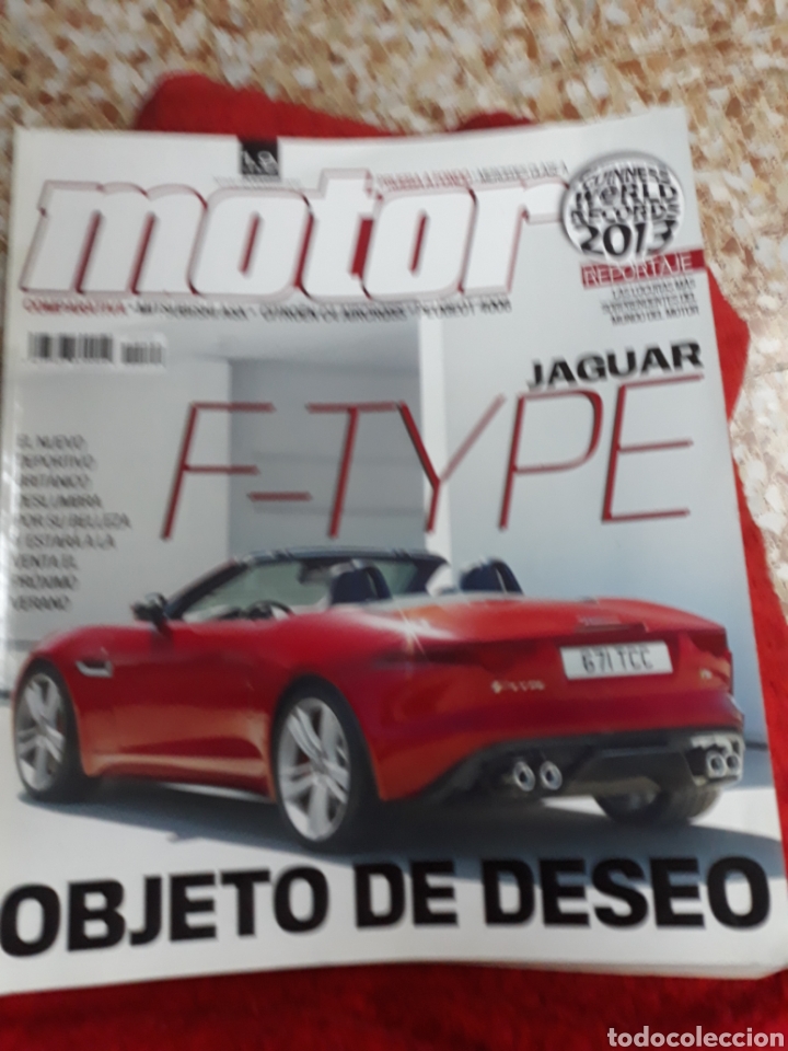 Coleccionismo de Revistas y Peri&oacute;dicos: Revista N&Uacute;M.109 MOTOR F-TYPE DEPORTIVO BRIT&Aacute;NICO DESLUMBRA. MERCEDES CL.PEUGEOT 4008.