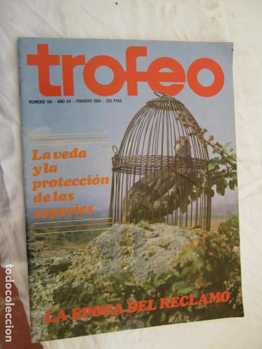 Coleccionismo de revistas y peri&oacute;dicos: REVISTA DE CAZA TROFEO N&ordm; 165 A&Ntilde;O 1984