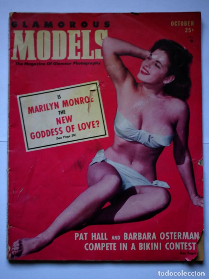 Coleccionismo de revistas y peri&oacute;dicos: GLAMOROUS MODELS october 1952 -MARILYN MONROE