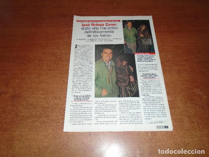 Coleccionismo de Revistas y Peri&oacute;dicos: RETAL PRENSA 1998: ROCIO JURADO Y ORTEGA CANO.