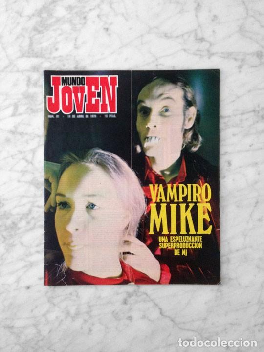 Coleccionismo de Revistas y Peri&oacute;dicos: MUNDO JOVEN - 1970 - FLYING MACHINE, MIKE KENNEDY, LOU CHRISTIE, MANOLO DIAZ, KATJA EBSTEIN, BEATLES