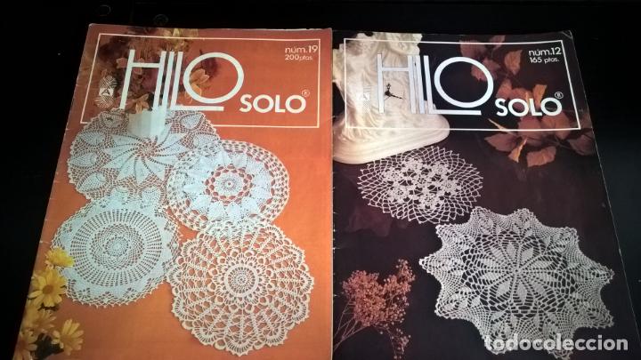Coleccionismo de Revistas y Peri&oacute;dicos: LOTE DE 2 REVISTAS. HILO SOLO. NUMEROS 12 Y 19.