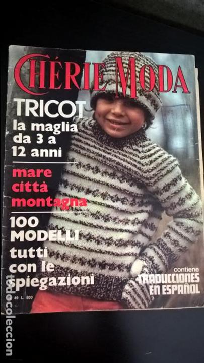 Coleccionismo de Revistas y Peri&oacute;dicos: REVISTA DE MODA EN ITALIANO CON TRADUCCIONES EN ESPA&Ntilde;OL. TRICOT LA MAGLIA DE 3 A 12 ANNI. COLECCION.