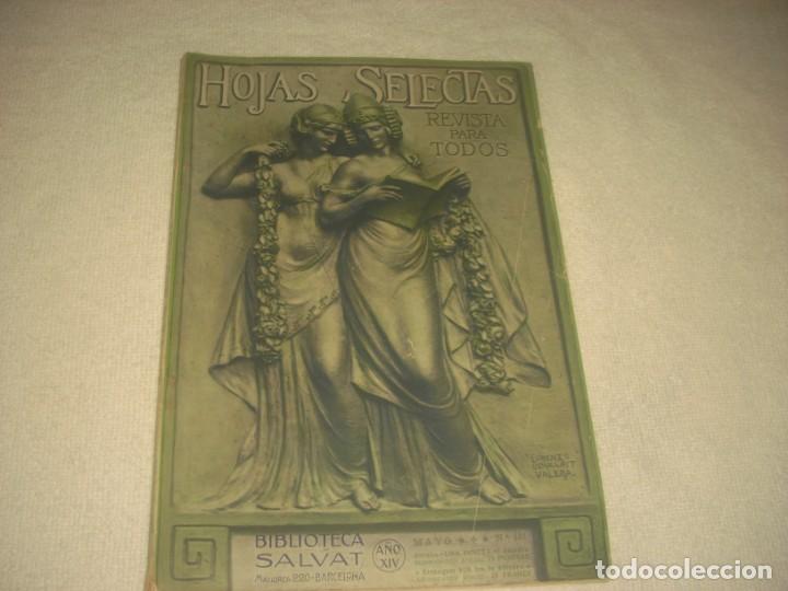 Coleccionismo de Revistas y Peri&oacute;dicos: HOJAS SELECTAS , REVISTA PARA TODOS N&ordm; 161 .BIBLIOTECA SALVAT . 1916 ?
