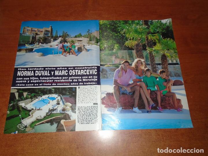 Collection Magazines and Newspapers: RETAL PRENSA 1993 NORMA DUVAL EN SU CASA DE LA MORALEJA