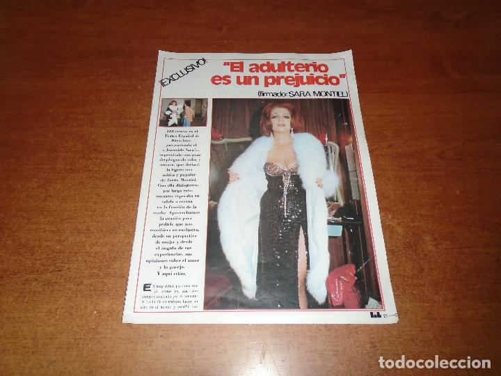 Coleccionismo de revistas y peri&oacute;dicos: RETAL PRENSA 1977: ENTREVISTA A SARA MONTIEL
