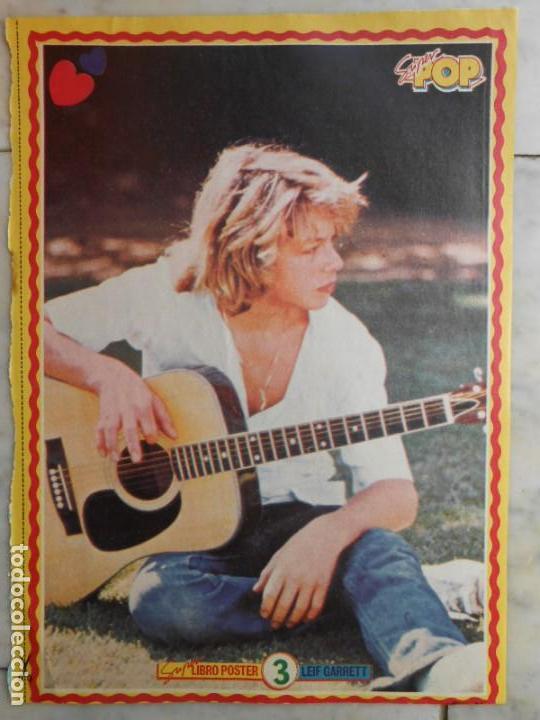 Coleccionismo de Revistas y Peri&oacute;dicos: Poster super libro poster 3 leif garret, super pop