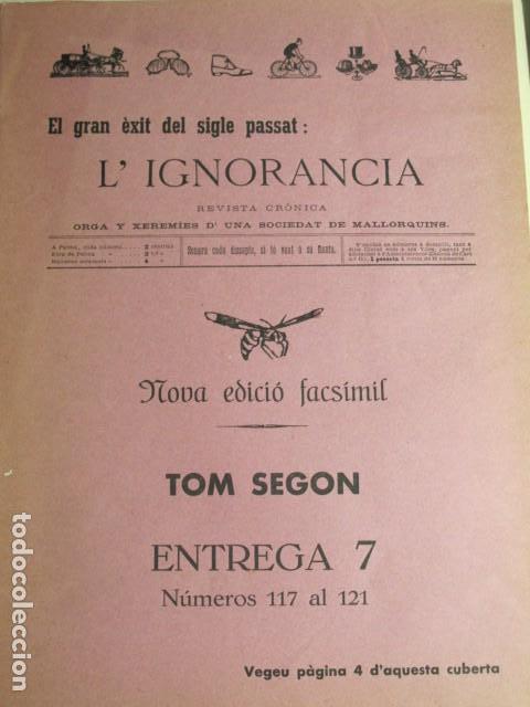 Collection Magazines and Newspapers: L'ignor&agrave;ncia. Revista de Palma de Mallorca. de 1891. Nova edici&oacute; facs&iacute;mil. Tom II. Entrega 7 y 8