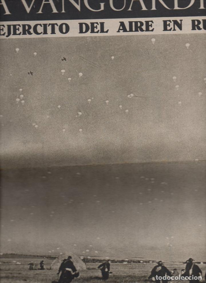 Coleccionismo de Revistas y Peri&oacute;dicos: LA VANGUARDIA NOTAS GR&Aacute;FICAS GUERRA CIVIL 27 NOVIEMBRE 1936 EL EJ&Eacute;RCITO DEL AIRE EN RUSIA