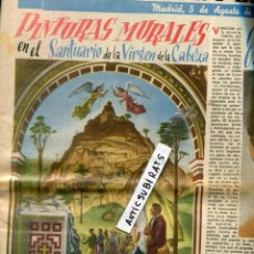 Coleccionismo de Revistas y Periódicos: REVISTA 1945 PINTURAS LA VIRGEN DE LA CABEZA CIRCO JUAN ESPLANDIU RODIN ESTRANY MATARO JESUS MOLINA 