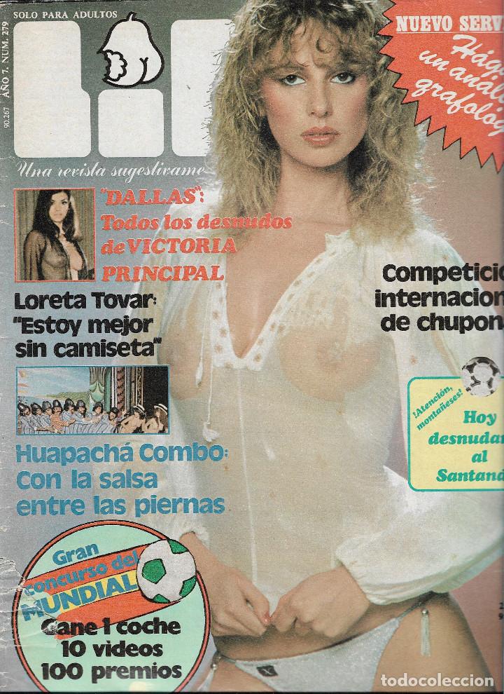 Collectionnisme de Revues et Journaux: REVISTA LIB 279 - 23/02/82 - DALLAS - VICTORIA PRINCIPAL - HUAPACHA COMBO - LORETA TOVAR