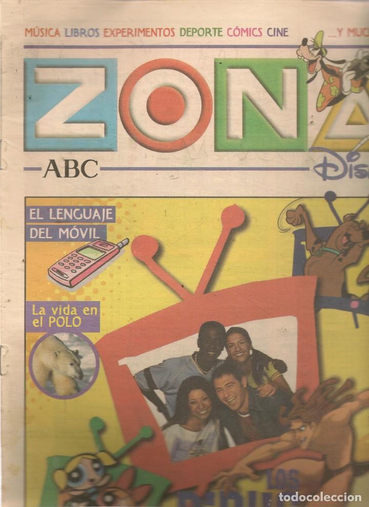 Coleccionismo de Revistas y Peri&oacute;dicos: ZONA ABC DISNEY. N&ordm; 32. LOS DIBUJOS DE LA TELE. 29 SEPTIEMBRE  2002. (RF.MA) B/2