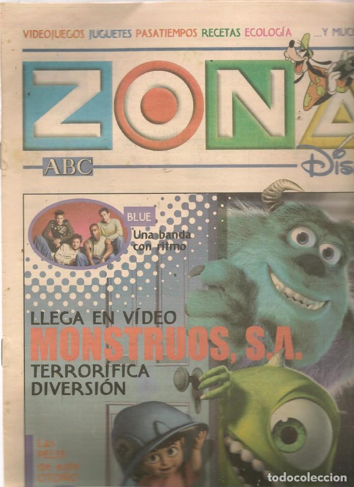 Coleccionismo de Revistas y Peri&oacute;dicos: ZONA ABC DISNEY. N&ordm; 29. BLUE, UNA BANDA CON RITMO. 8 SEPTIEMBRE 2002. (RF.MA) B/2