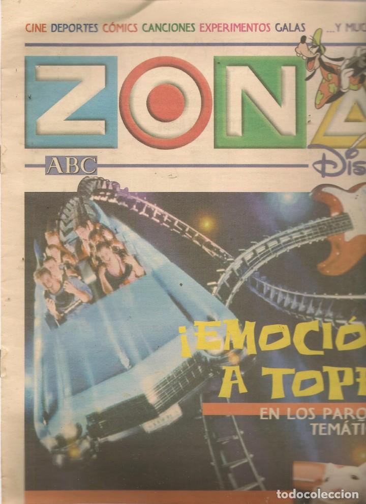 Coleccionismo de Revistas y Peri&oacute;dicos: ZONA ABC DISNEY. N&ordm; 24. PARQUES TEM&Aacute;TICOS. 4 AGOSTO 2002. (RF.MA) B/2