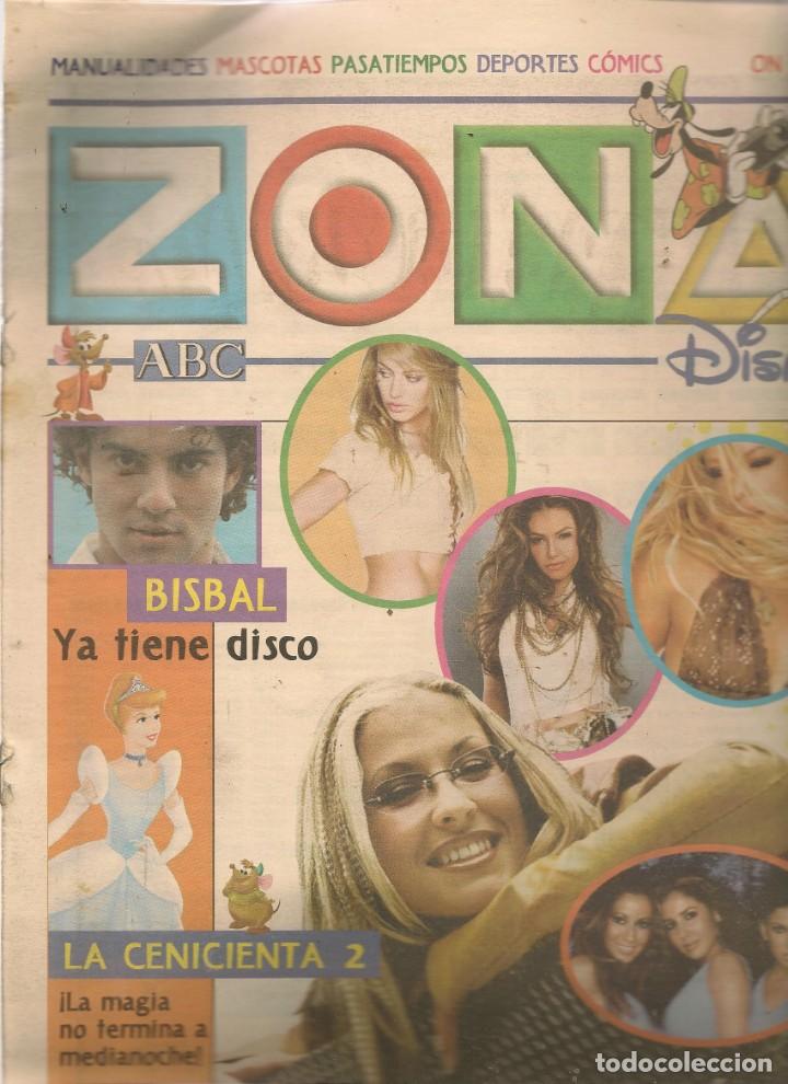 Coleccionismo de Revistas y Peri&oacute;dicos: ZONA ABC DISNEY. N&ordm; 17. BISBAL. 16 JUNIO 2002. (RF.MA) B/2