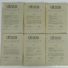 Coleccionismo de Revistas y Periódicos: CIÈNCIA, REVISTA CATALANA-NÚMEROS 21,22,23,24,25 Y 26-1928. Lote 133248470