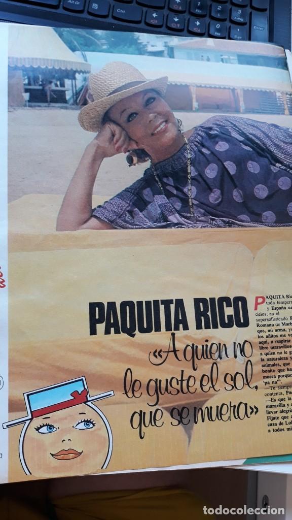 Coleccionismo de revistas y peri&oacute;dicos: paquita rico