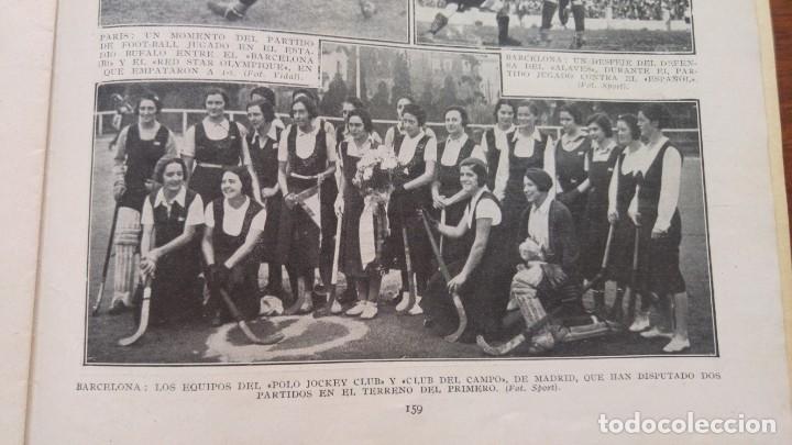 Sammeln von Zeitschriften und Zeitungen: EQUIPOS DEL POLO HOCKEY CLUB Y EL CLUB DE CAMPO MADRID HOCKEY HIERBA HOJA A&Ntilde;O 1932