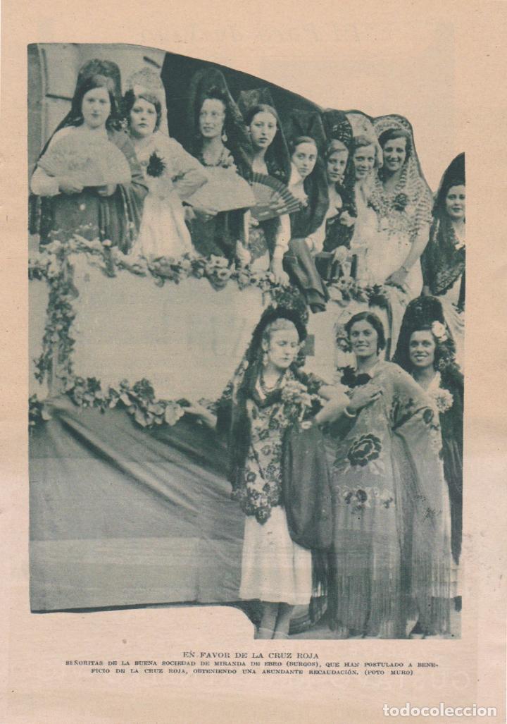 Coleccionismo de revistas y peri&oacute;dicos: * MIRANDA DE EBRO, BURGOS * Postulantes de la Cruz Roja - 1933