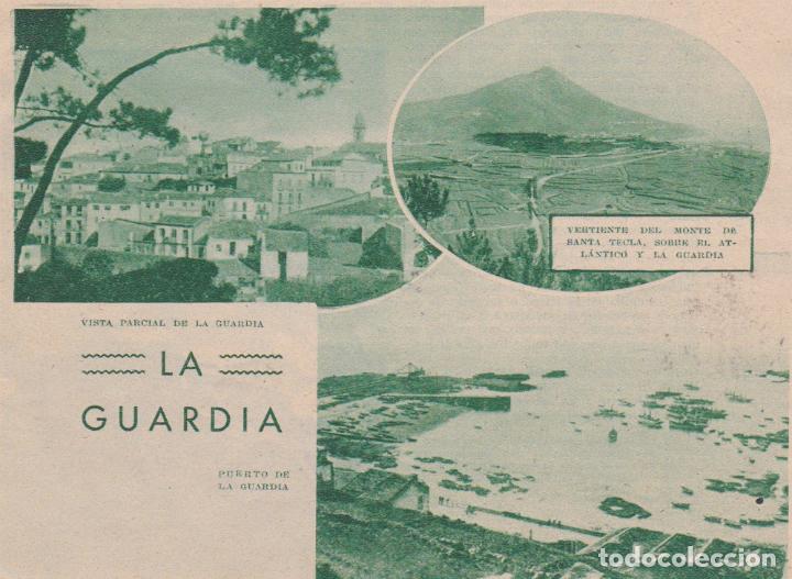 Coleccionismo de revistas y peri&oacute;dicos: * LA GUARDIA, Pontevedra * - 1933