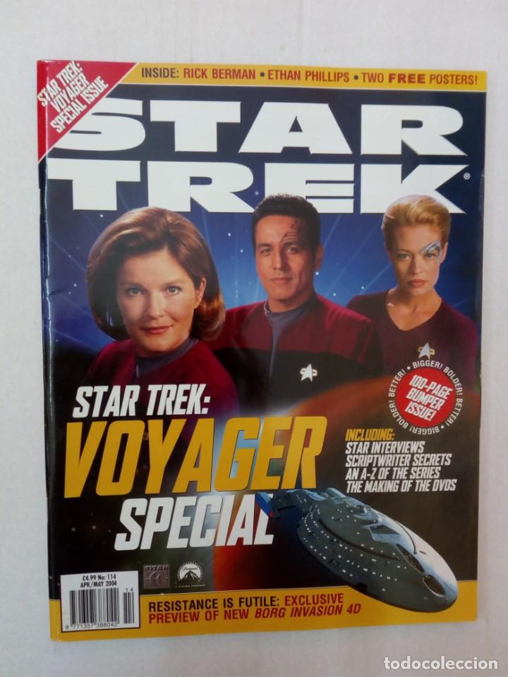 Coleccionismo de revistas y peri&oacute;dicos: STAR TREK n&ordm; 114. MAY 2004. STAR TREK: VOYAGER SPECIAL ISSUE