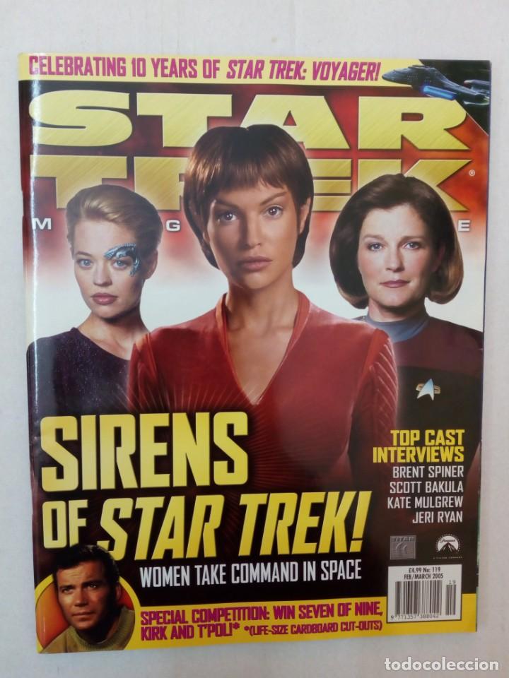 Coleccionismo de revistas y peri&oacute;dicos: STAR TREK n&ordm; 119. FEB/ MARCH 2005. CELEBRATING 10 YEARS OF STAR TREK: VOYAGER