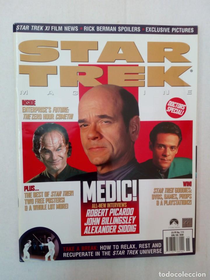 Coleccionismo de revistas y peri&oacute;dicos: STAR TREK n&ordm; 115. JUN / JUL 2004. DOCTORS SPECIAL!