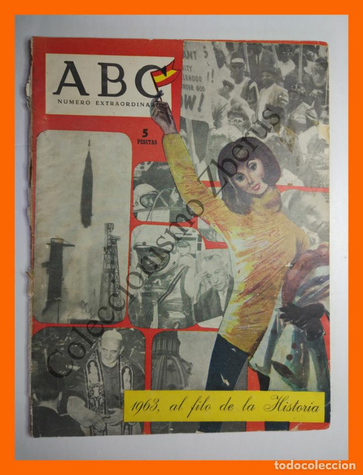 Coleccionismo de Revistas y Peri&oacute;dicos: ABC Numero Extraordinario 1963; Vida Nacional, Sucesos, Arte, Deporte, Libros