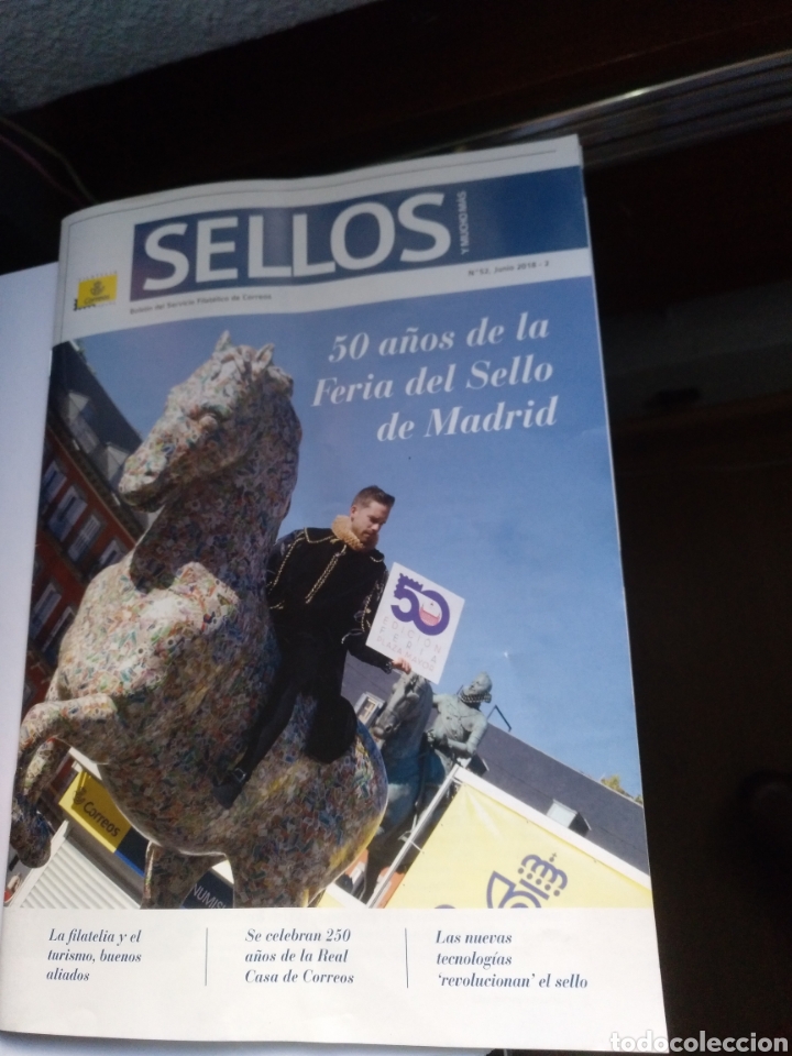 Sammeln von Zeitschriften und Zeitungen: Sellos revista correos junio 2018