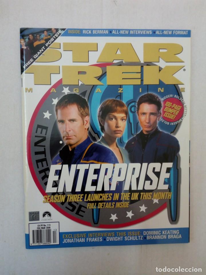 Coleccionismo de revistas y peri&oacute;dicos: STAR TREK n&ordm; 113. MARCH 2004