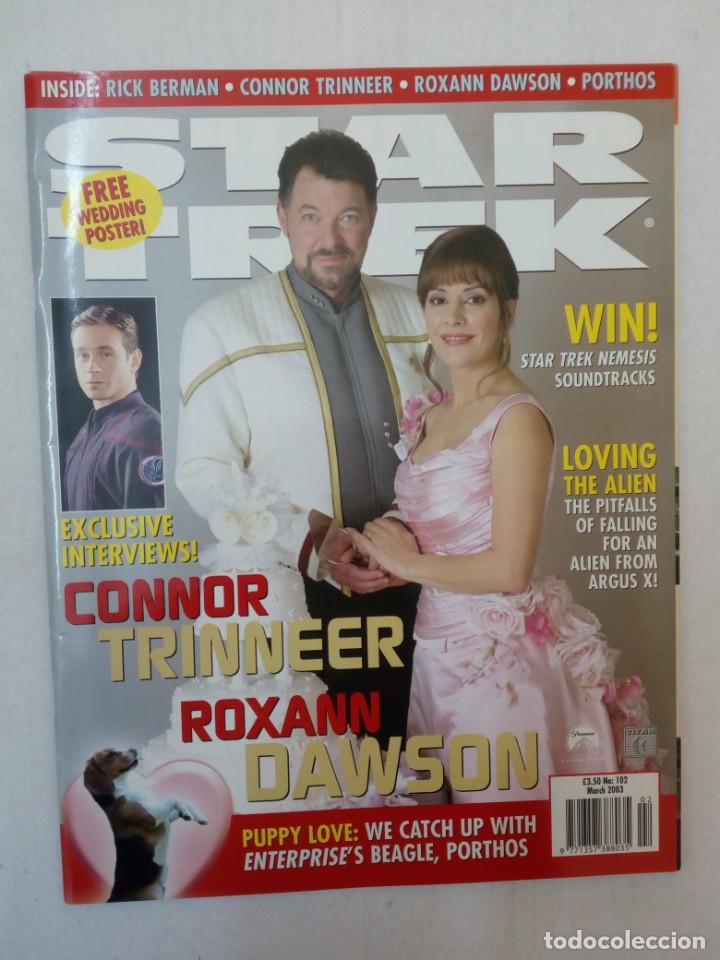 Coleccionismo de revistas y peri&oacute;dicos: STAR TREK n&ordm; 102. MARCH 2003