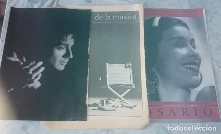Coleccionismo de Revistas y Peri&oacute;dicos: Antonio el bailar&iacute;n. Obituario + Rosario y Antonio (Suplemento, ABC, El Mundo 1996-1998)