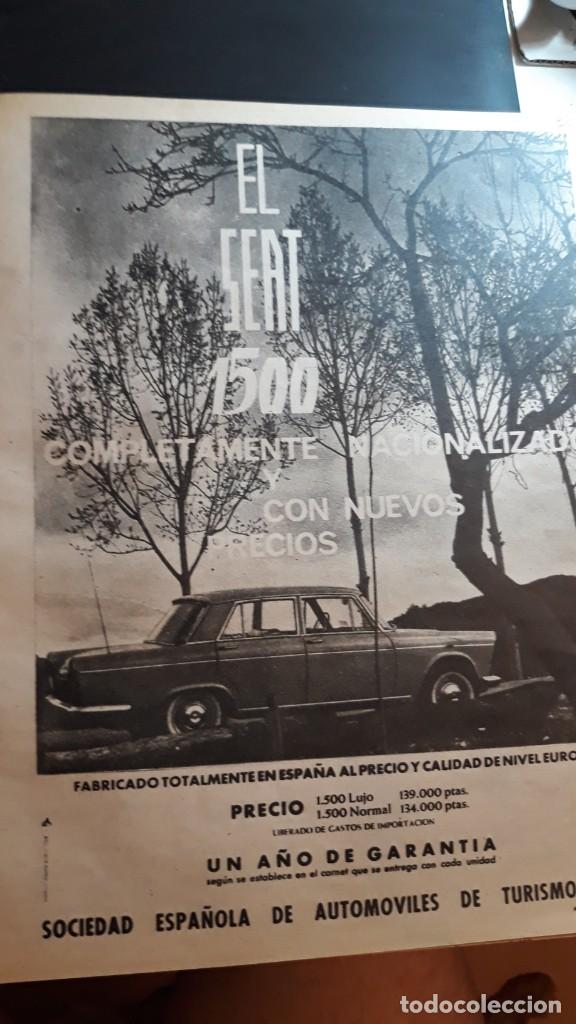 Colecionismo de Revistas e Jornais: ANUNCIO SEAT 1500