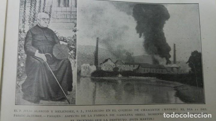 Collectionnisme de Revues et Journaux: PASAJES INCENDIO FABRICA GASOLINA SHELL VERA ASESINATO GUARDIA CIVILES SANTURCE SEVILLA ROMERIA 1924