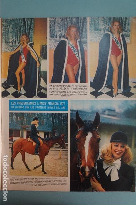 Coleccionismo de Revistas y Peri&oacute;dicos: RECORTE REPORTAJE CLIPPING DE CHANTAL BOUVIER MISS FRANCIA 1972 REVISTA SEMANA N&ordm; 1666 PAG 23 L55