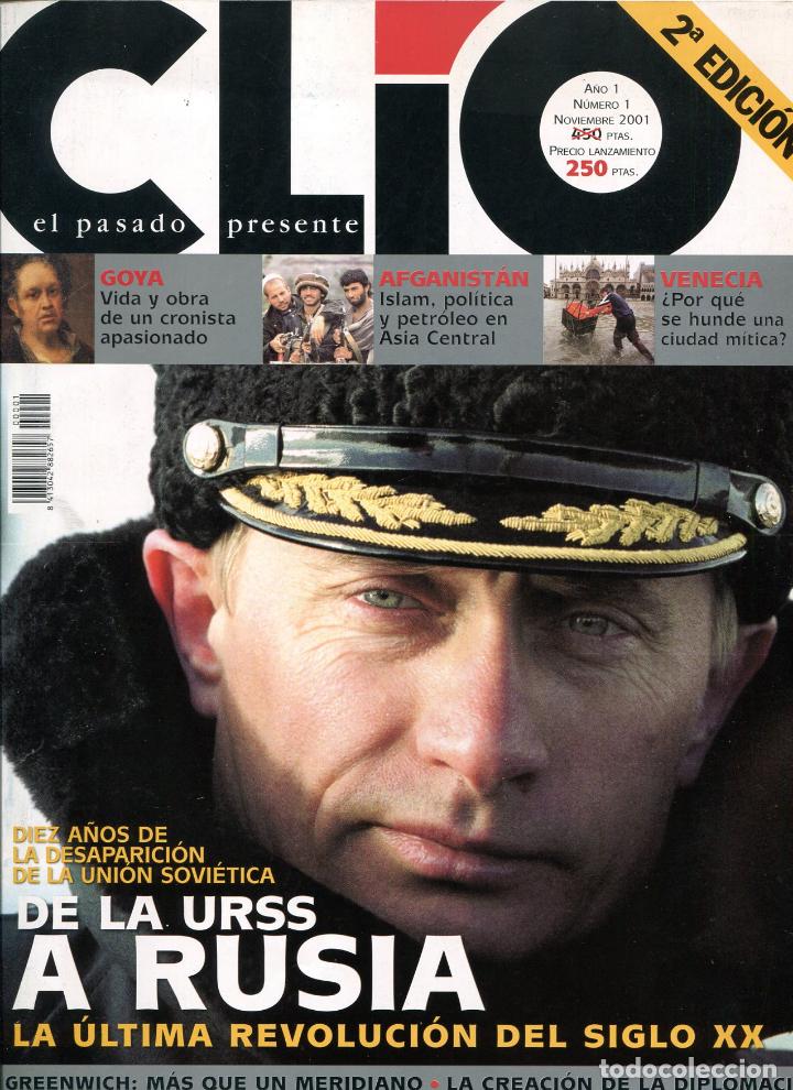 Collection Magazines and Newspapers: REVISTA CLIO NUMERO 1 GOYA VENECIA RUSIA