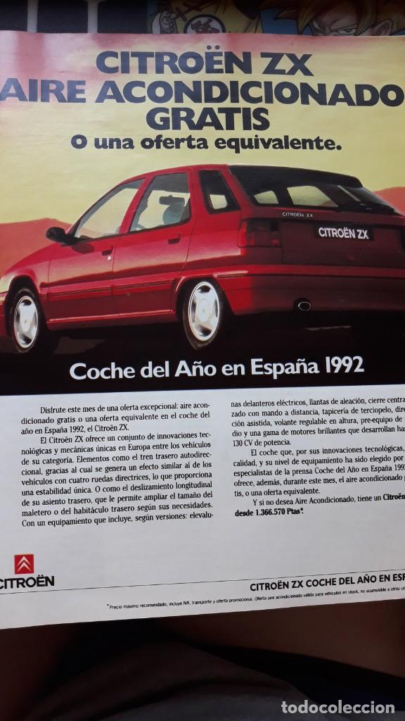 Coleccionismo de Revistas y Peri&oacute;dicos: ANUNCIO CITROEN ZX