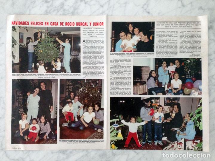 Coleccionismo de Revistas y Peri&oacute;dicos: REPORTAJE - ROCIO DURCAL Y JUNIOR - 1982