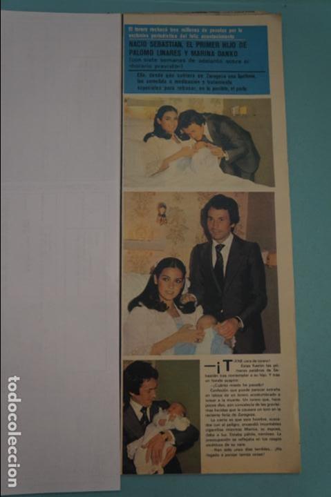 Coleccionismo de Revistas y Peri&oacute;dicos: RECORTE REPORTAJE CLIPPING DE PALOMO LINARES Y MARINA DANKO REVISTA SEMANA N&ordm; 1973 PAG 3